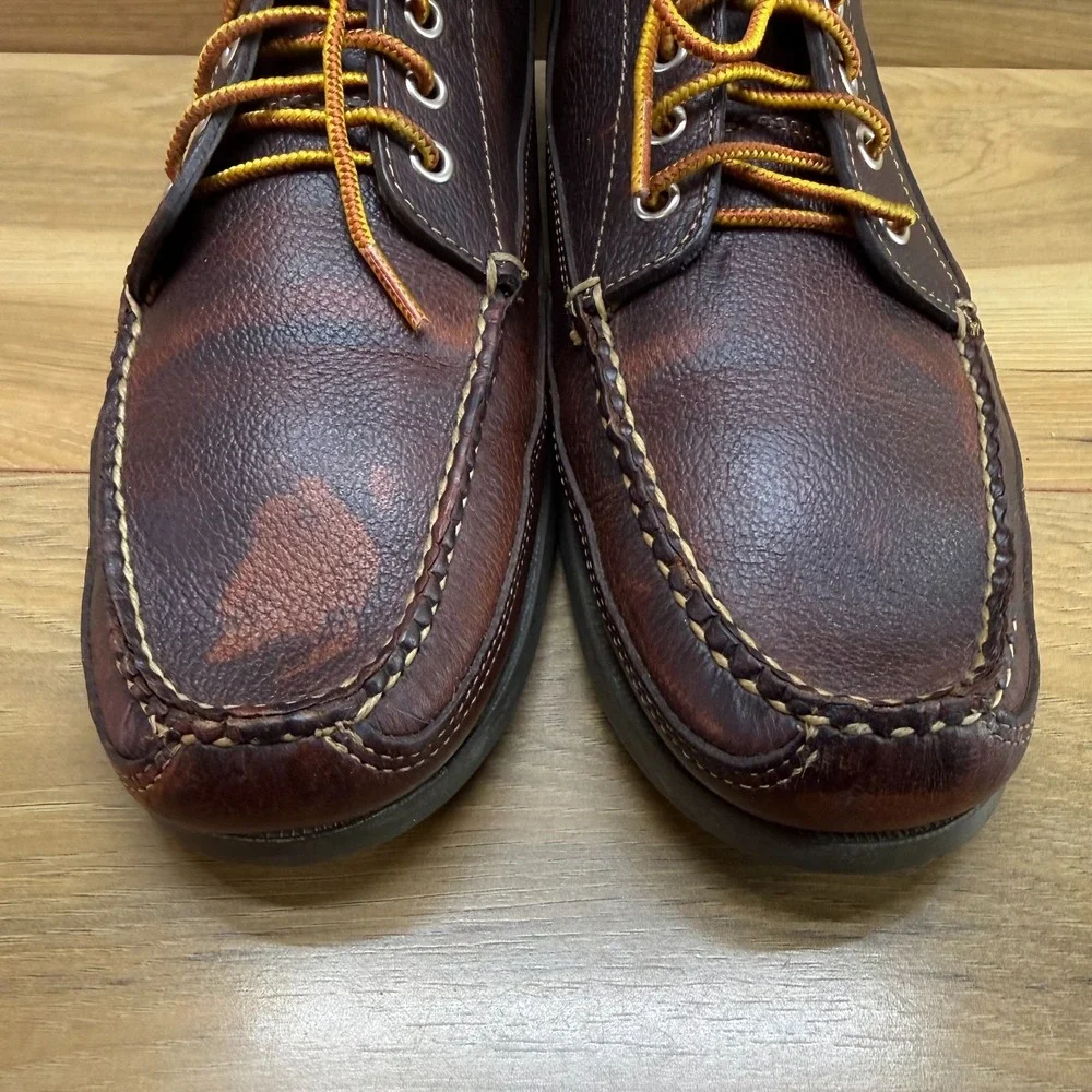 LL BEAN Jackman Moc Toe Chukka Boot Mens 11 D Handsewn Casual Outdoor Heritage